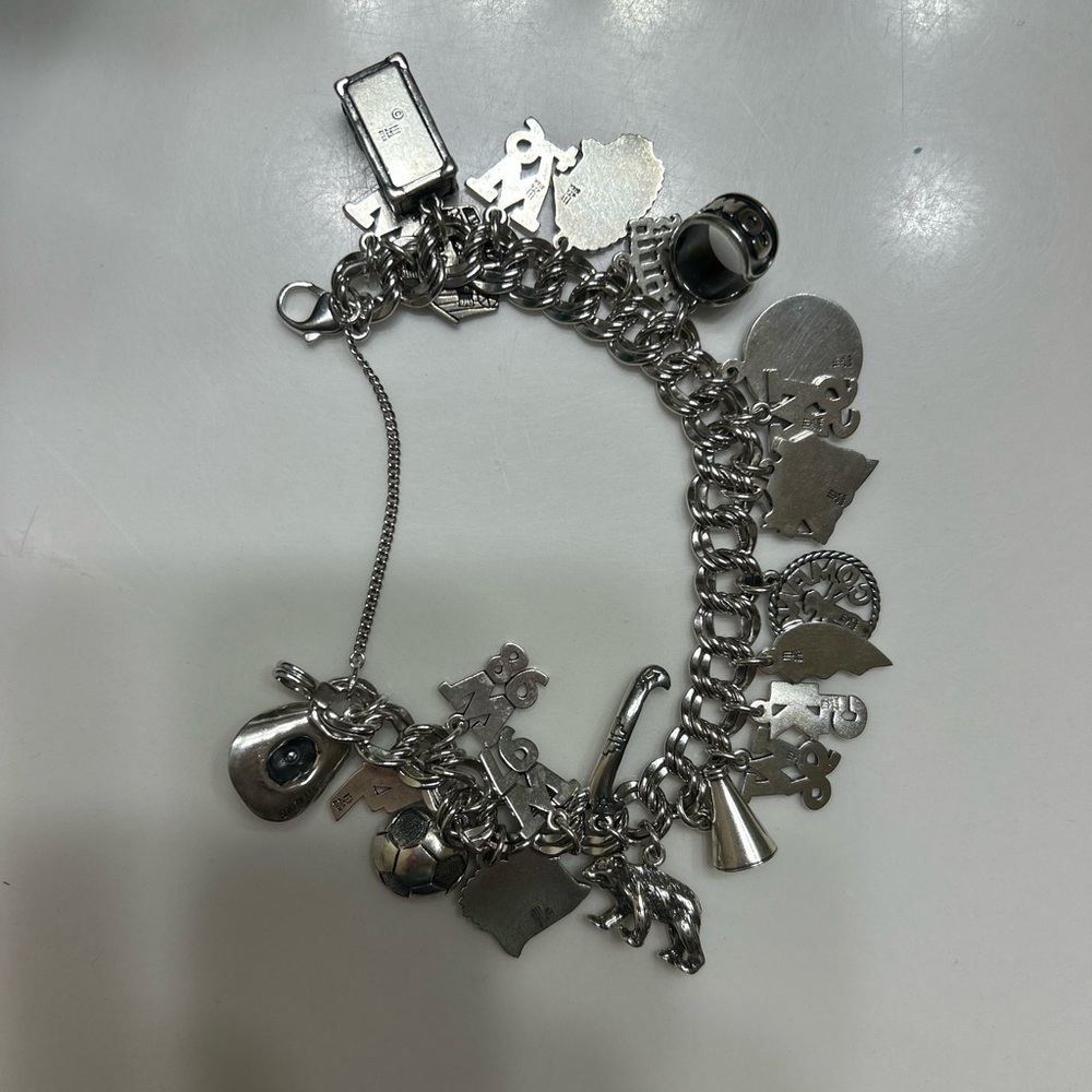 Silver Charm Bracelet